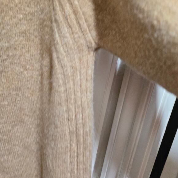 J crew sweater womens size small brown tan wool alpaca blend turtleneck soft - Picture 5 of 7